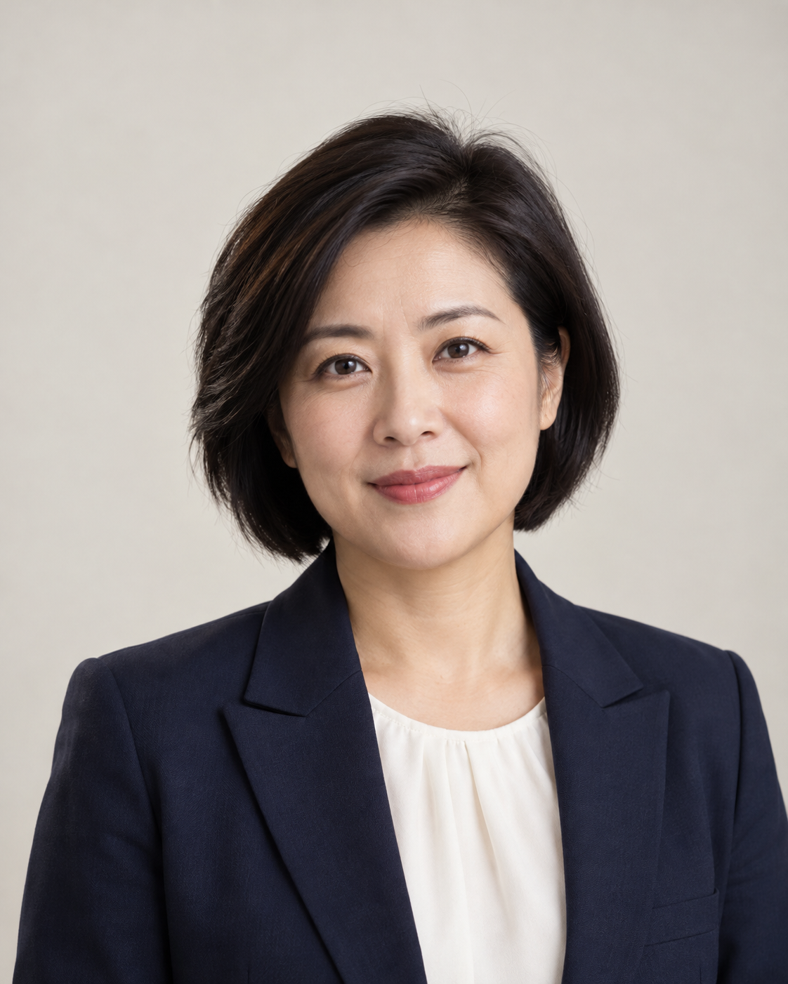 AI 生成人像：虚构人物沈知微